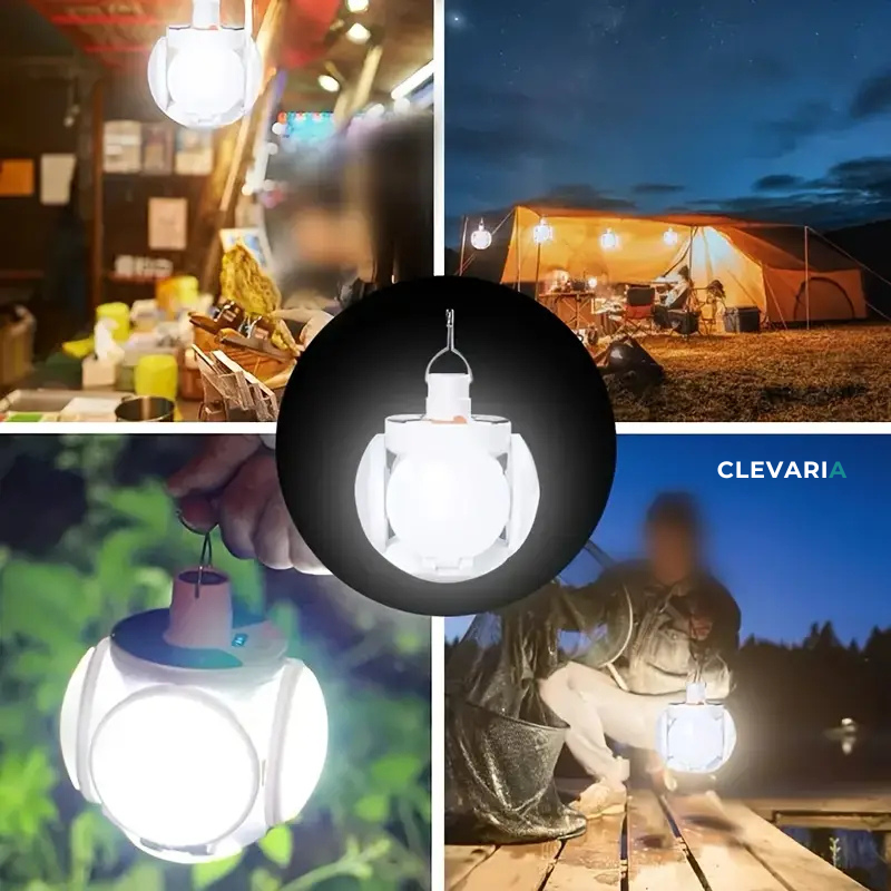 2x1 HOY | Lámpara Solar Plegable Variven