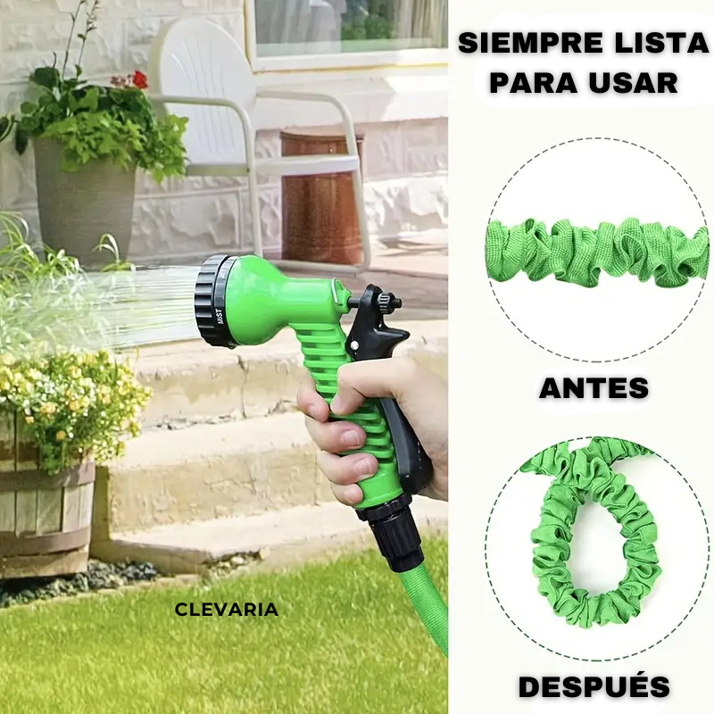 HydroFlex™ | Manguera Extensible de 15m – ¡50% OFF Hoy!